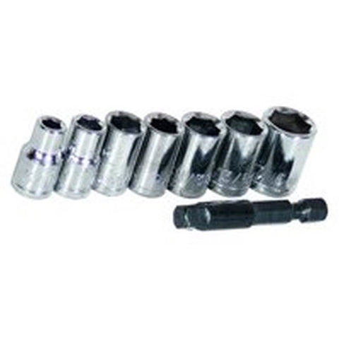 8pc Nutdriver Socket Set