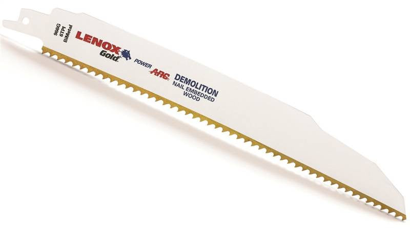 9" 6tpi Gold Demo Recip Blade