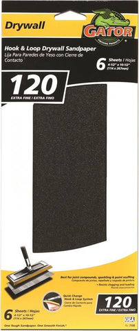 Sandpaper Drywl 4.5x10.25 120