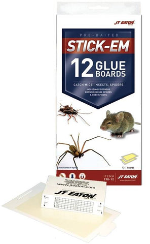 Trap Glue Mouse-insect 12pk