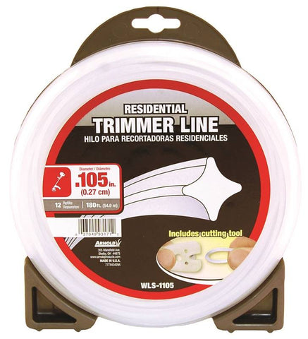 Trimmer Line .105 In X 180 Ft