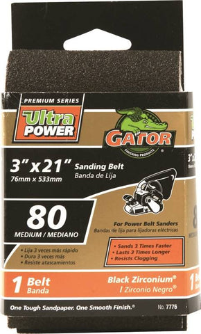 3x21 Sanding Belt 80#