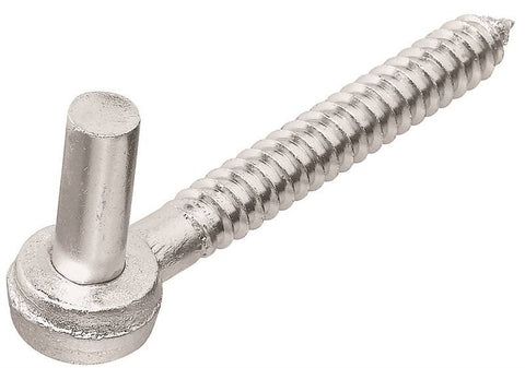 Hook Screw Steel 3-4x6in Zinc