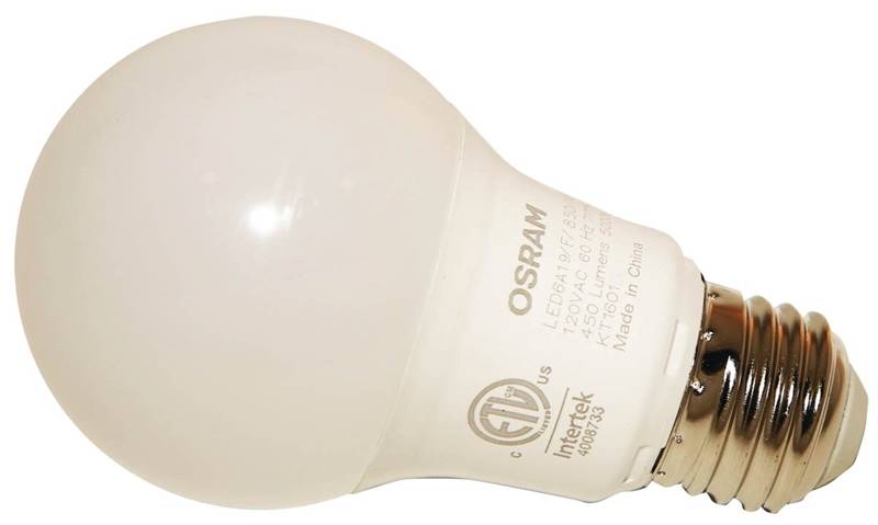 Bulb Led 10yr 40w A19 5k 4pk