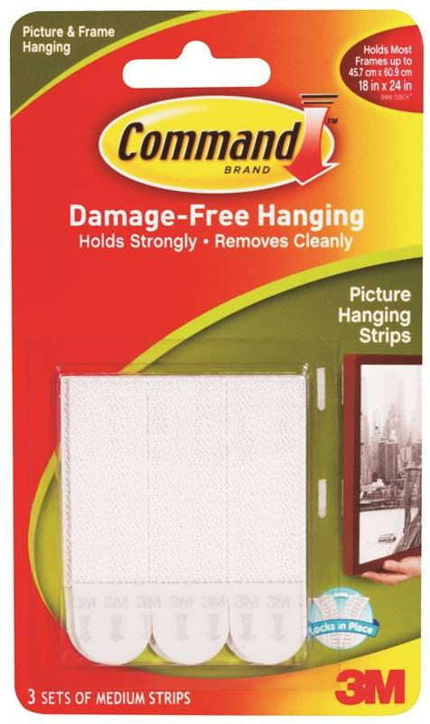 Hanger Strip Picture-frame Wht