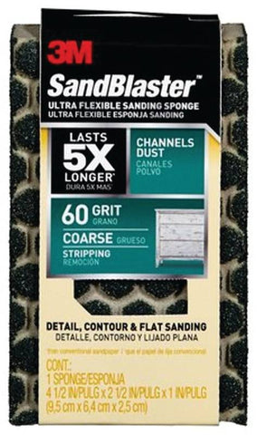 Sand Sponge Coarse 60 4.5x2.5