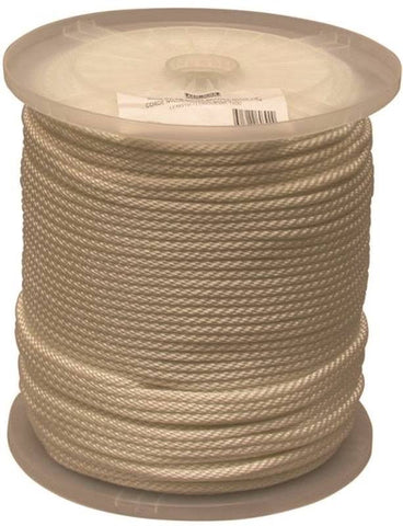 Rope Nylon Solid Wht3-16x1200f