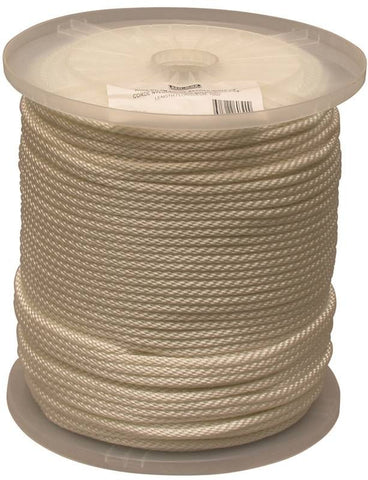 Rope Nylon Solid Wht 1-4x1000f