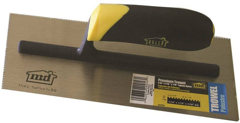 Trowel Square Notch Ang 1-16in