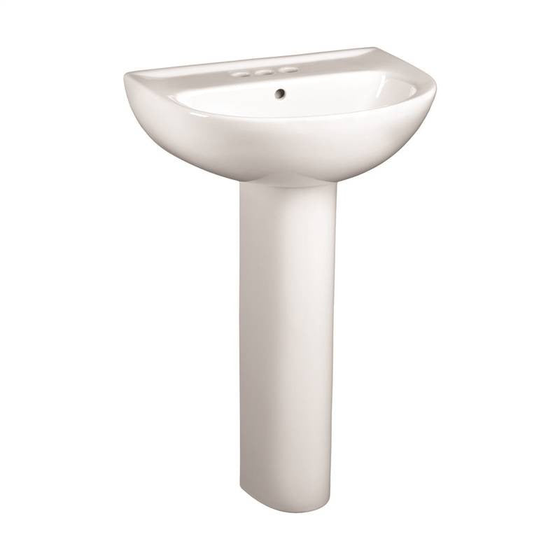 Sink Pedestal Top 22in White