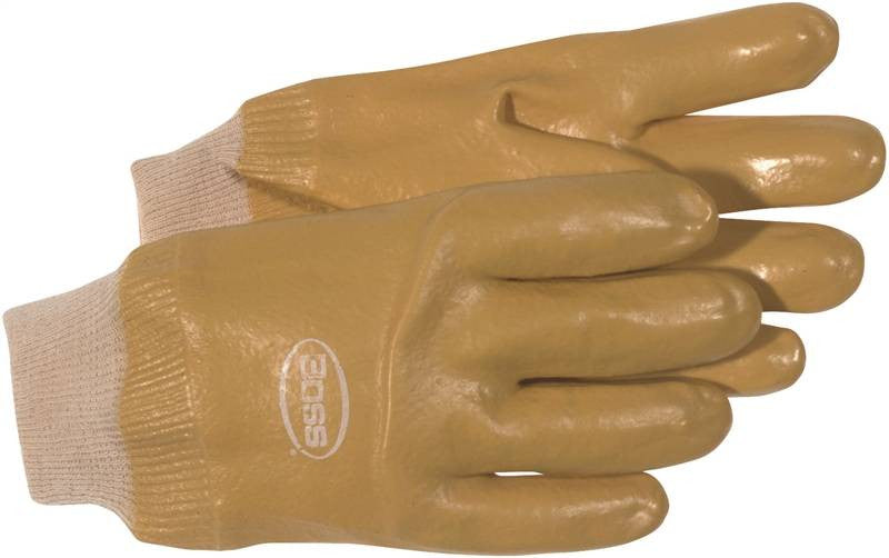 Glove Hd Pvc Lned Knit Wrist L