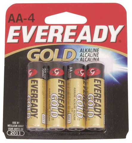 Battery Aa4 Alkaline 4-card