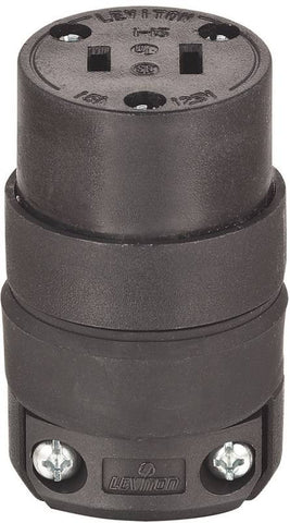 Connector Rubber N1-15r Blk