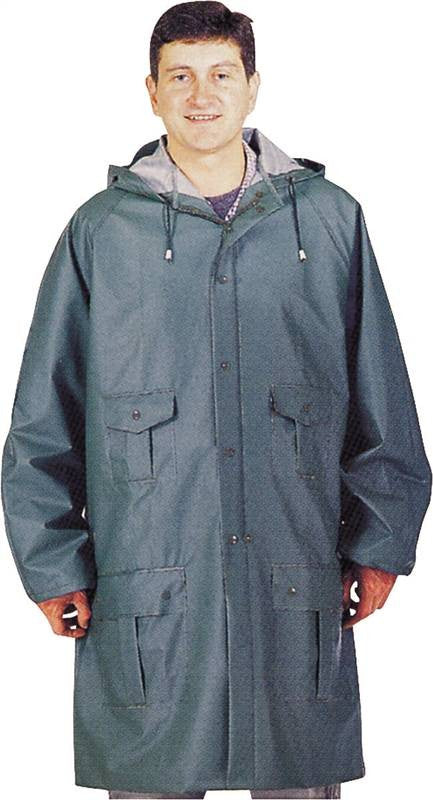 Parka Rain Green-blue Xxxlarge