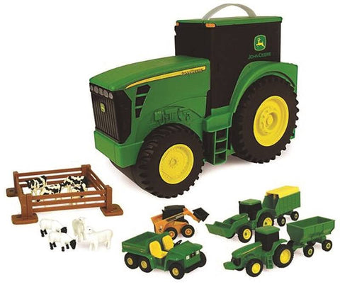 Farm Set Toy Tractr Carry Case