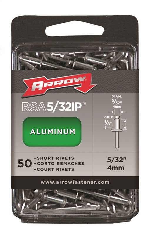 Rivet Aluminum Short Ind Pk