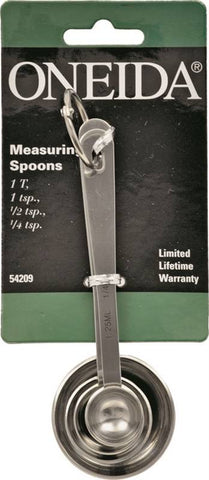 Spoons Measuring Set Ss 4pc