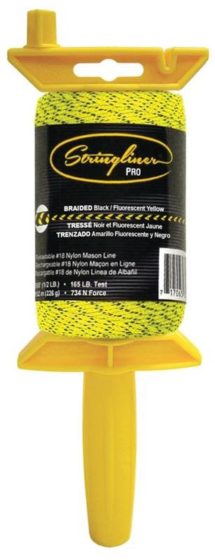 Braided Line Fl Yel-blk 500 Ft