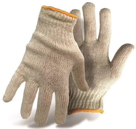 Glove Poly-cotton Revers Gray