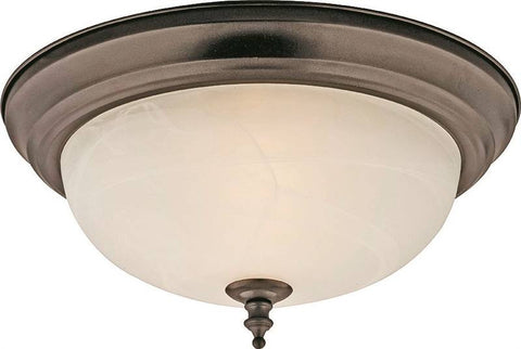 Fixture Ceil 2lt Alb Flush Orb