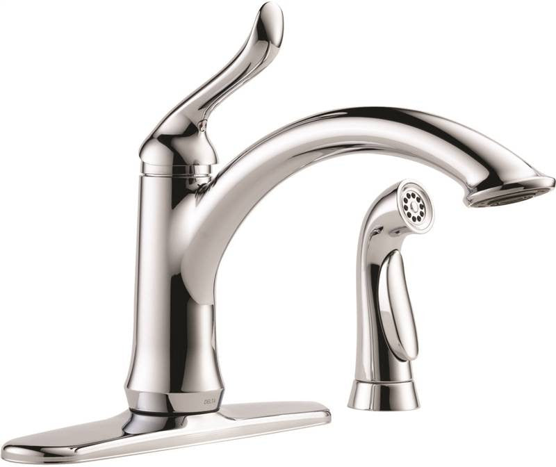 Faucet Kitchen 1hndl Chr W-spr