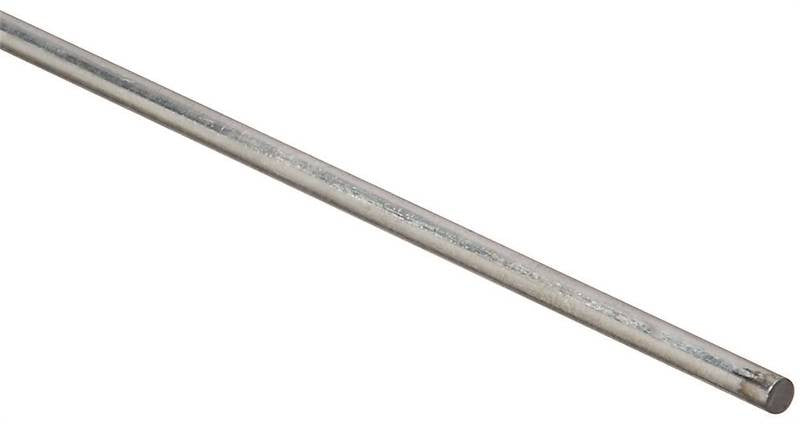 Steel Rod Rnd Grn 3-16x36