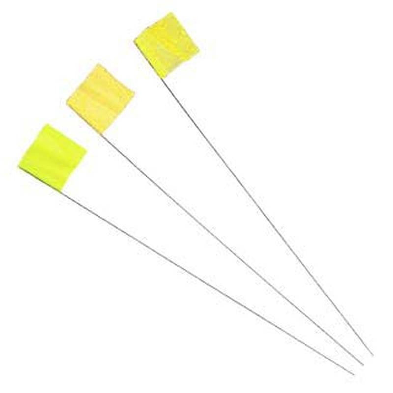 Flag Stake Yellow 100pc Vinyl