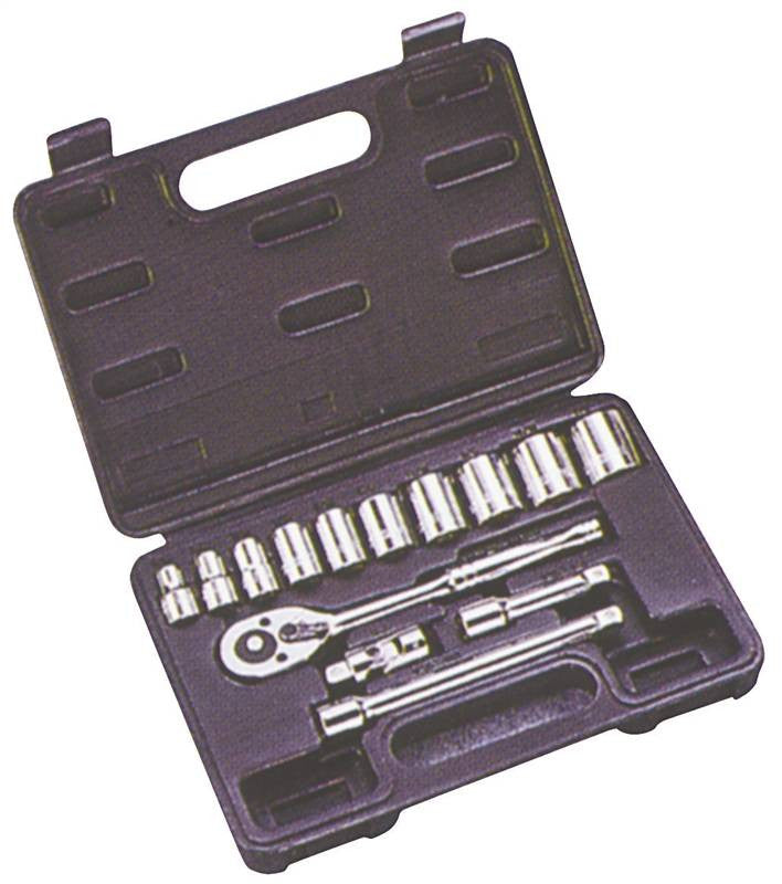 Socket Set 15pc 3-8drive Sae