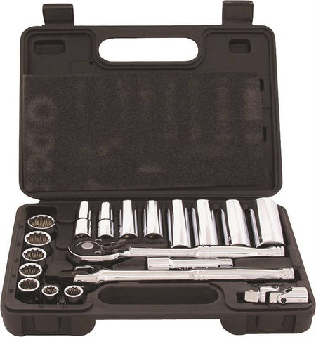 Socket Set 20pc 3-8drive Sae