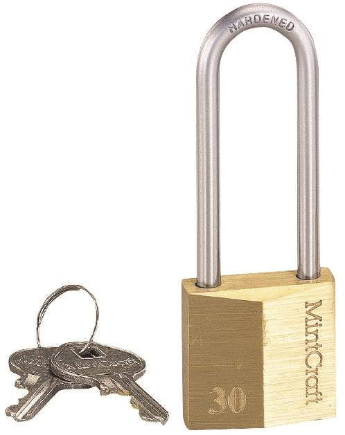 Padlock Brass 1-1-4in Vrtcl Kd