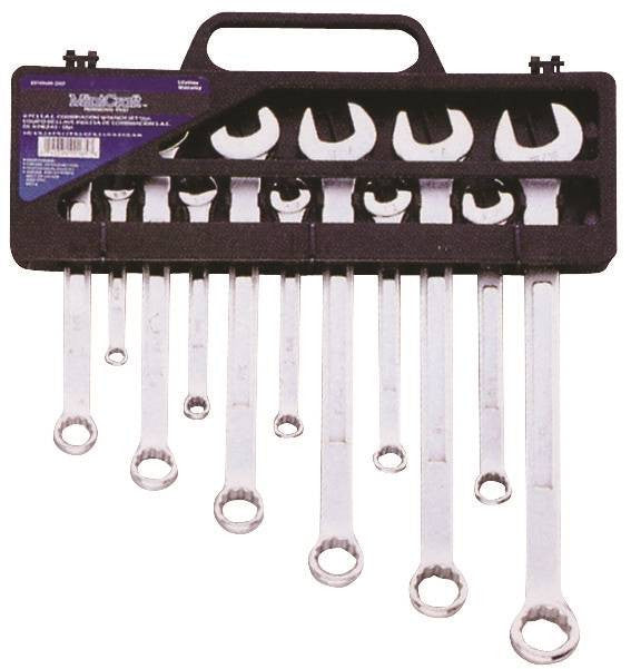 Wrench Combo Set 11pc Sae Stl