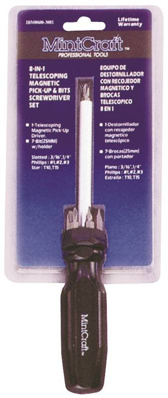 Driver Telescoping-bit Set 8n1