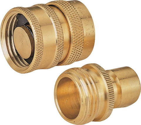 Brass Quick Connector 3-4"