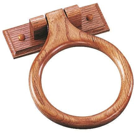 Towel Ring Light Oak