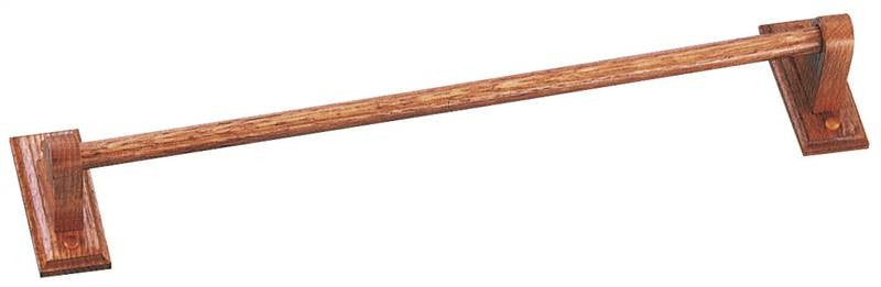 Towel Bar Light Oak 24in