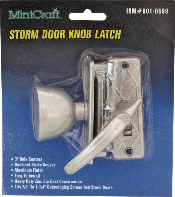 Door Latch Knob-lever Alum