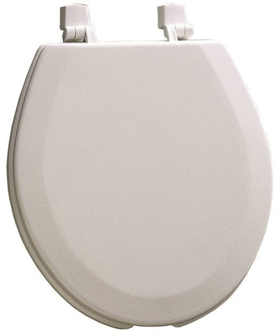 Toilet Seat Rnd Open Front Wht