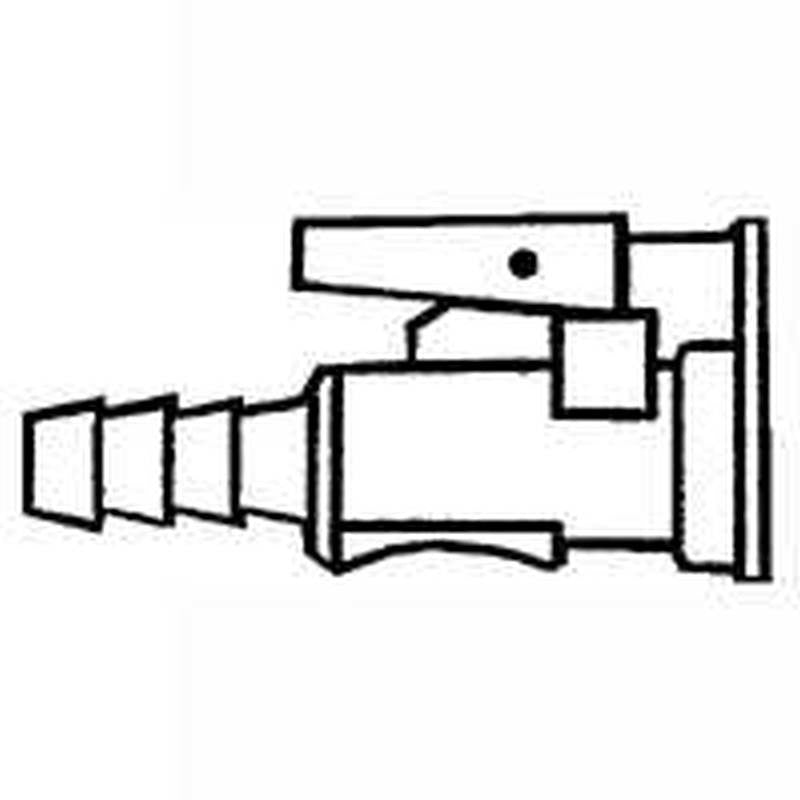 Connector Barb Fuel Fmle 3-8in