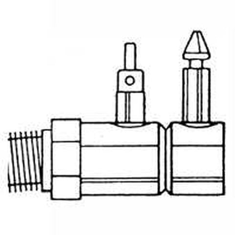 Fuel Line Fittng Marine 1-4 In