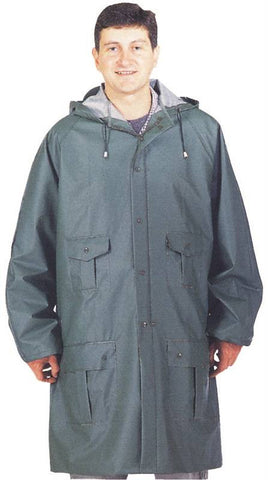 Parka Rain Green-blue Xxlarge