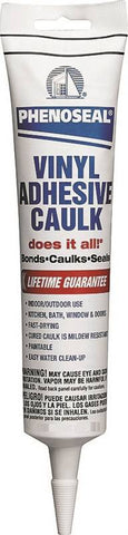 Caulk Vinyl Adhesive Clr 5.5oz