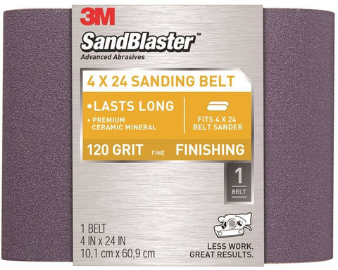 4x24in 120grt Purple Sand Belt