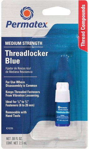 2.5ml Blu Threadlocker