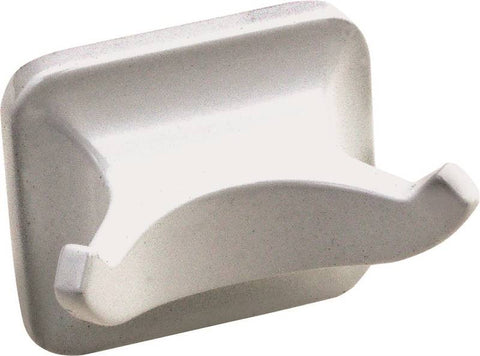 Robe Hook Square White