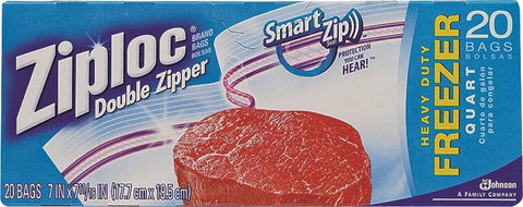 Bag Freezer Ziploc 1 Qt