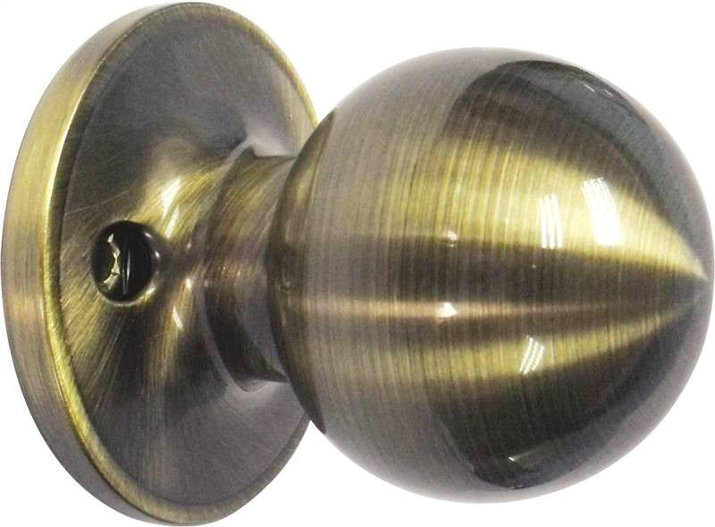 Dummy Knob Ant Brs Ball Vis Pk