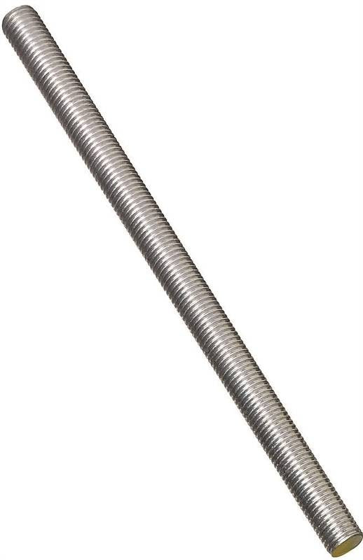 Steel Rod Thrd Zn Yel3-4-10x12