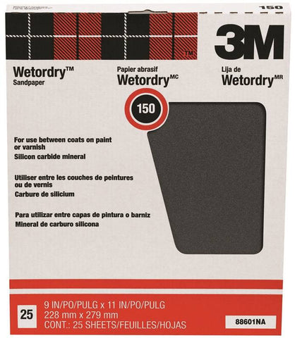 Sandpaper Wet-dry 9x11in 150a