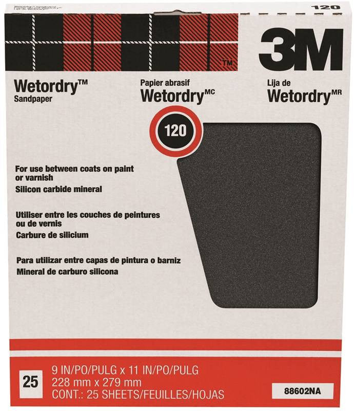 Sandpaper Wet-dry 9x11in 120c