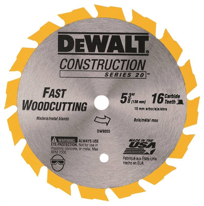 Circ Saw Blade 5-3-8 Frame